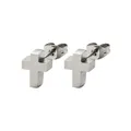 Produktbild: Monomania Ohrstecker Ohrringe Herren Pure Kreuz Edelstahl 31030