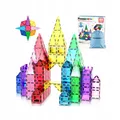 Produktbild: 817338028244 Klocki rurki EDUKACYJNE 3D MAGNETYCZNE konstrukcyjne kulki dla dzie
