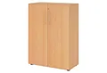 Produktbild: bümö Aktenschrank smart Büroschrank - 3 Ordnerhöhen Dekor: Buche