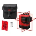 Produktbild: Leica Kreuzlinienlaser 918976 Lino L6R, 3 x 360°, Set, roter Laser, selbstnivellierend, mit Zieltafel