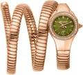 Produktbild: Just Cavalli Time Quarzuhr Signature Snake JC1L355M0045, Armbanduhr, Damenuhr, Edelstahlarmband, analog, Kristallsteine