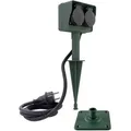 Produktbild: Rev 0595004555 Gartensteckdose Grün Schutzkontakt 1 St.