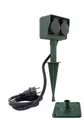 Produktbild: REV 0595004555 Gartensteckdose Grün Schutzkontakt 1St.