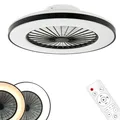 Produktbild: Deckenventilator mit Beleuchtung Fernbedienung Deckenleuchte mit Ventilator 50cm