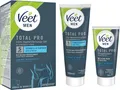 Produktbild: Veet MEN Enthaarungscreme (100 ml) & Pflegebalsam (50 ml), Intim-Haarentfernungs-Set, 2 St., - schnell & einfach