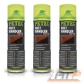 Produktbild: PETEC 3x 500ml ROSWANDLER ROSTUMWANDLER ROSTENTFERNER PRIMER ROSTSCHUTZ