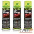 Produktbild: PETEC 3x 500ml ROSWANDLER ROSTUMWANDLER ROSTENTFERNER PRIMER ROSTSCHUTZ