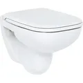 Produktbild: Wand-WC Duravit D-Code Compact 480 mm, Tiefspüler, Weiß