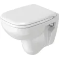 Produktbild: D-Code Wand-WC Compact, Tiefspüler, 350x480x355mm, - Duravit