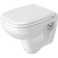 Produktbild: Duravit D-Code Wand-WC Compact, Tiefspüler, 350x480x355mm, 2211090000, Farbe: Weiß Hochglanz
