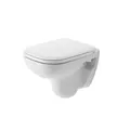 Produktbild: Duravit D-Code Wand-WC Ausladung kurz 48 cm inkl. WC-Sitz m. Edelstahlscharniere