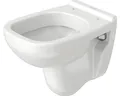 Produktbild: DURAVIT Wand-WC D-Code Tiefspüler mit Spülrand kurz weiß glänzend ohne WC-Sitz 2