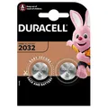 Produktbild: DURACELL Knopfzellen CR2032 Lithium 3,0 V, 2 St.