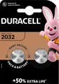 Produktbild: DURA CR2032 X2 - Lithium-Knopfzelle, CR2032, 3V, 20,0x3,2 mm, 2er-Pack