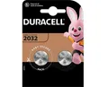 Produktbild: Duracell Typ CR 2032 Lithium Knopfbatterie (schwarz, 2er Pack)3 V NEU