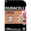 Produktbild: Duracell DU22B2 Batterie Schaltfläche Lithium 3V 2032 Blister 2pz Nicht Recharge