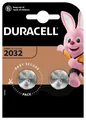 Produktbild: 4 Stück Duracell CR 2032 / DL 2032 Lithium Knopfzelle Batterien im 2er Blister