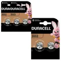 Produktbild: 3x Duracell Knopfzelle Lithium CR2032 DL2032 3V Batterien 2er Blister