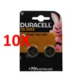 Produktbild: 10 X Duracell Batteria Lithium Lang Anhaltende Leistung 3 Volt 2 Pz.2032