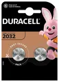 Produktbild: Duracell 2032 Knopfzelle Airtag Batterie CR2032 Batterie 3V Lithium 2 Stück