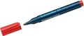 Produktbild: SCHNEIDER Permanentmarker Permanentmarker 130 mit Rundspitze 1-3mm rot (10 Stück)