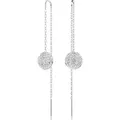 Produktbild: Swarovski-Meteora Drop-Ohrhänger 5683448, Weiß, Rhodiniert - Silber