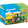 Produktbild: PLAYMOBIL 9317 Country Großer Traktor mit Anhänger