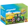 Produktbild: PLAYMOBIL® Country 9317 Traktor mit Anhänger & Heuballen NEU & OVP