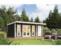 Produktbild: Gartenhaus Outdoor Life Sicily 2 inkl. Fußboden 595 x 440 cm carbongrau
