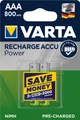 Produktbild: 4x Varta Rechargeable Accu Ready2Use vorgeladener AAA Micro Ni-Mh Akku