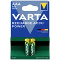 Produktbild: Varta RECH.AC.Power AAA800mAh BLI2 Micro (AAA)-Akku NiMH 800 mAh 1.2 V 2 St.