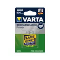 Produktbild: Varta Akkuzelle 1,2 V 800 mAh R03-AAA-Micro HR03 2
