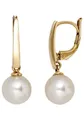 Produktbild: JOBO Perlenohrringe, 585 Gold mit Süßwasser-Zuchtperlen