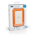 Produktbild: Seagate LaCie Rugged Mini Externe Festplatte 2 TB 5400 RPM Micro-USB B 3.2 Gen 1 (3.1 Gen 1) Orange, Silber (LAC9000298)