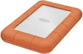 Produktbild: LaCie Rugged Mini 2TB Externe Festplatte 6.35cm (2.5 Zoll) USB-A (USB 3.2 Gen 1) Silber, Orange 9000298