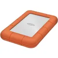 Produktbild: LaCie Rugged MINI 2TB externe Festplatte USB3.0 LAC9000298 - silber / orange
