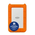 Produktbild: LACIE Rugged Mini Festplatte, 2 TB HDD, 2,5 Zoll, extern, Silber/Orange