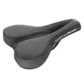Produktbild: Velo Fahrrad Sattel Sitz Basic DEEP CHANNEL Herren Schwarz Touringsattel Neu