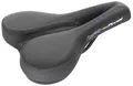 Produktbild: Velo Sattel Plüsch Deep Channel Schwarz