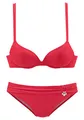 Produktbild: s.Oliver RED LABEL Beachwear LM Damen Tonja Bikini-Set, rot, 38 C