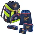 Produktbild: Step by Step Comfort DIN Horse Family Schulranzen Set 4tlg. - Blau