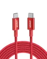 Produktbild: Anker 100W USB C Kabel PD 3.0 Schnellladen [3m], rot