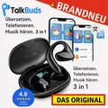 Produktbild: TalkBuds™ AI Kopfhörer Übersetzer 3 in 1 Echtzeit Sprachübersetzer Ohrhörer