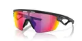 Produktbild: Oakley Sonnenbrille Sphaera (Glasfarbe: Prizm road) schwarz matt - 1 Brille mit Hartschalenetui