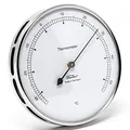 Produktbild: Fischer 117.01 - Thermometer für innen und außen - 103mm Bimetall-Thermometer aus Edelstahl Made in Germany – silber