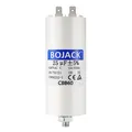 Produktbild: BOJACK CBB60 Motorkondensator 25uF 450V Anlaufkondensator 40x95MM Kondensator 25 µF 450 Volt M8-Stecker, geeignet für Elektromotoren und Schwimmbadpumpen, 50/60Hz