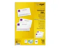 Produktbild: Sigel Visitenkarten V-KARTE WS, 15 Blatt = 150 Karten, blanko, hochweiß, matt