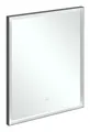 Produktbild: Villeroy & Boch Subway 3.0 Spiegel mit Beleuchtung (1x LED) 650 x 750 mm - Black Matt / White Matt - A46365BC