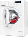 Produktbild: Exquisit Waschmaschine WA7014-20A | Frontlader | 7 kg | 1400 U/min | Energieeffizienzklasse A | 12 Programme | Weiß, A (Spektrum A bis G)