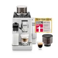 Produktbild: De’Longhi Rivelia - Perfetto Kaffeevollautomat mit LatteCrema-Milchaufschäumer, 16 One-Touch-Getränke, farbiges Touch-Display, austauschbare Bohnenbehälter, Weiß (EXAM440.55.W)